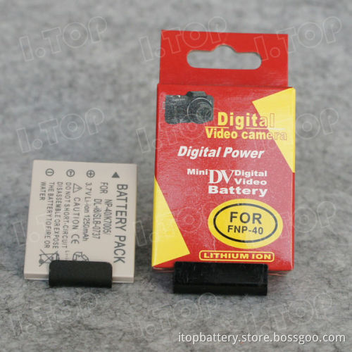 3.7V 1250mAh NP-40 Battery For Fujifilm FinePix J50 V10 F810 Z3 F650 Zoom Battery
